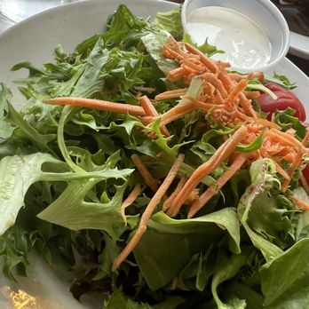 The Block - Fresh garden salad with the good ranch. - American Near Me - Detroit, Michigan The Block - Fresh garden salad with the good ranch. - American Near Me - Detroit, Michigan