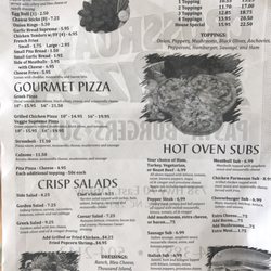 Crossroads Pizza - Menu