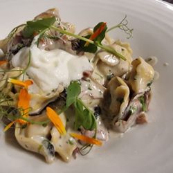 Mamma Lucía - Tortellini mit Schinken und Pilzen