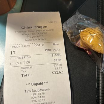 China Dragon Chinese Restaurant - Chinese Near Me - Pflugerville, Texas