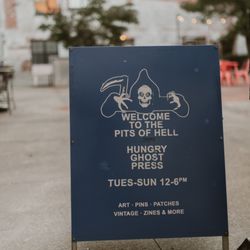 Hungry Ghost Press - Our old location on Valley St. New 50 Sims Ave. location is open and future retail workshop opening soon!