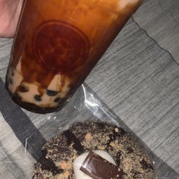 Brown Sugar Milk Tea and S'mores Cookie Brown Sugar Milk Tea and S'mores Cookie