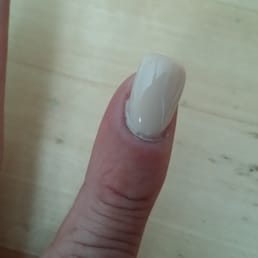 nails done on THURS 8/20! today is 8/22!!! Look and see the cuticle. Lillian was SOOOO rude. Embarrassed me in front of other customers.