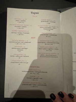 Menu photo 6 Cranes Spanish Kaiseki Washington, DC, DC