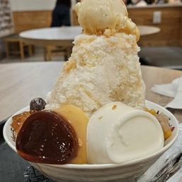 Almond Shaved Ice. Almond Shaved Ice.