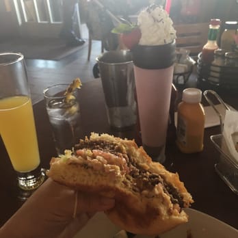 Waypoint Cafe - Classic burger, strawberry shake and pineapple mimosa! - American Near Me - Camarillo, California Waypoint Cafe - Classic burger, strawberry shake and pineapple mimosa! - American Near Me - Camarillo, California