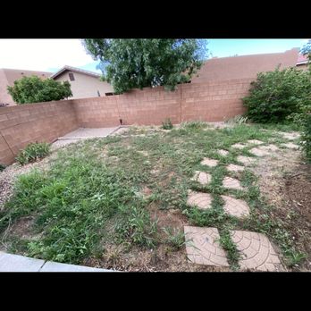 Albuquerque Landscapes - Before - Landscaping Near Me