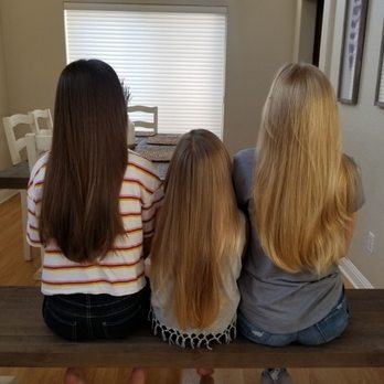 Maax Salon - My three ladies and their cuts - Hair Salons Near Me - Claremont, California