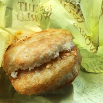 Tudor's Biscuit World - Their famous homemade biscuits with hash-browns and cheese. - Salad Near Me - Charleston, West Virginia