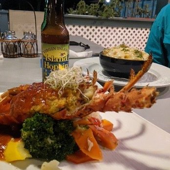 Breezez Bar & Restaurant - Stuffed lobster and shrimp pasta with a cold island IPA to wash it down! - Bars Near Me - St Croix, Virgin Islands Breezez Bar & Restaurant - Stuffed lobster and shrimp pasta with a cold island IPA to wash it down! - Bars Near Me - St Croix, Virgin Islands