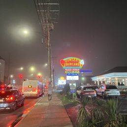 Dumsers at night Dumsers at night