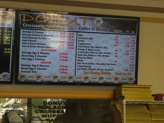 Menu photo 4 Super Donut Schertz, TX Menu photo 4 Super Donut Schertz, TX