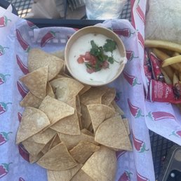 Chips and queso