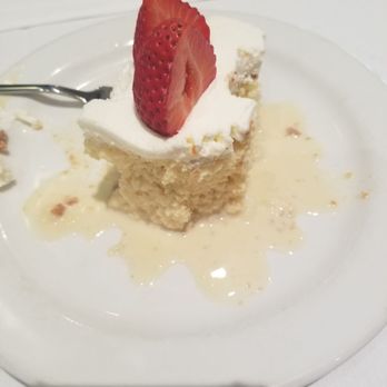 Ouisie's Table - Trec leche... super moist and delicious - New American Near Me - Houston, Texas
