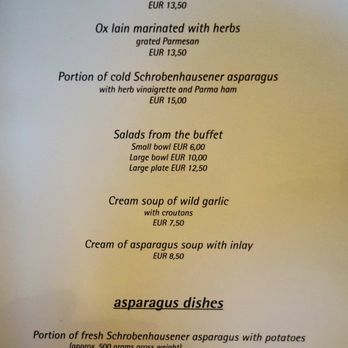 Restaurant Kaufmann - Kaufmann Hotel and Restaurant  05/28/19 Menu - Swabian Near Me - Roßhaupten, BY