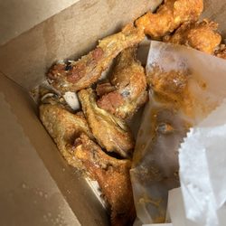 Very little dry rub
