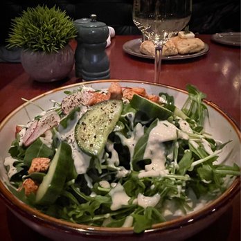 Sage Leaf - Green Salad 10 Mixed Greens, reta Cheese, Uried Cranberries Toasted Almonds, Balsamic Vinaigrette - New American Near Me - Incline Village, Nevada Sage Leaf - Green Salad 10 Mixed Greens, reta Cheese, Uried Cranberries Toasted Almonds, Balsamic Vinaigrette - New American Near Me - Incline Village, Nevada