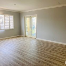 The new luxury vinyl floors look fantastic.