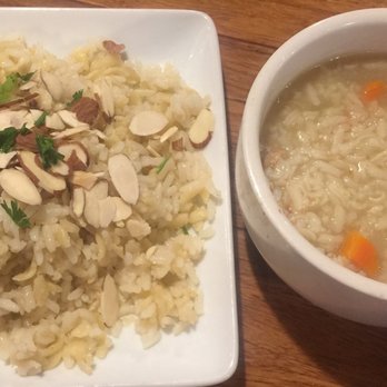 Zingo's Mediterranean - Rice and chicken rice soup (with a hint of lemon) - Greek Near Me - Perrysburg, Ohio Zingo's Mediterranean - Rice and chicken rice soup (with a hint of lemon) - Greek Near Me - Perrysburg, Ohio