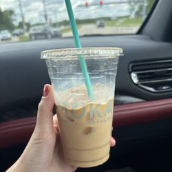 Moka - Iced Blanco Americano with cream