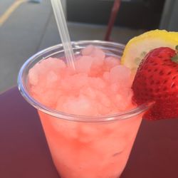 Bean Around the Block - Frozen strawberry lemonade