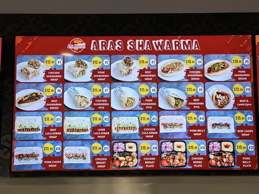 Menu photo 7 Ara’s Shawarma Los Angeles, CA Menu photo 7 Ara’s Shawarma Los Angeles, CA
