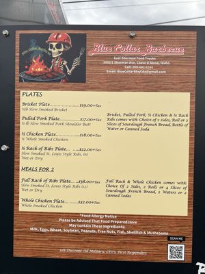 Menu photo 1 Blue Collar Barbecue Coeur d'Alene, ID Menu photo 1 Blue Collar Barbecue Coeur d'Alene, ID