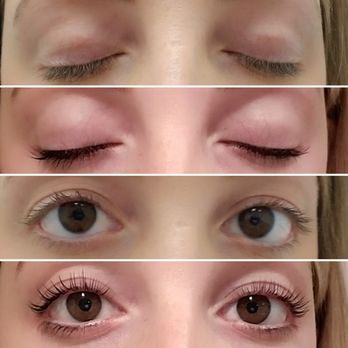 Bossy Brows - Lash lift and tint before and after - Waxing Near Me - Bala Cynwyd, Pennsylvania