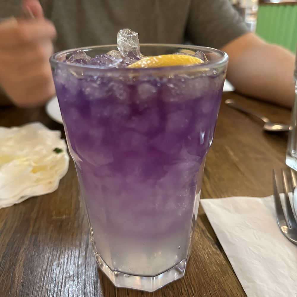 Thai Money - Butterfly pea lemon - Thai Near Me - woodside, New York Thai Money - Butterfly pea lemon - Thai Near Me - woodside, New York