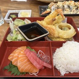 B-9 Sashimi(5pcs)/Tempura