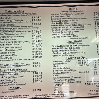 Guava Smoked - Menu - Barbeque Near Me - Honolulu, Hawaii