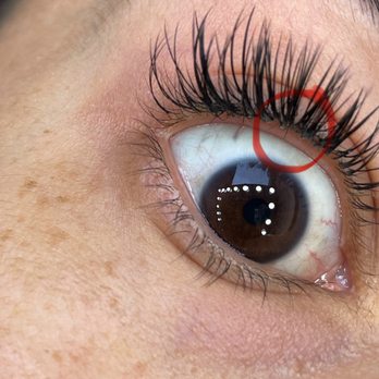 LASHES On 5th - The lash that was glued to my waterline, poking my eye - Waxing Near Me - New York, New York