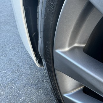 Stevens Creek Mazda - The bubble on the tire that they are refusing to fix. - Car Dealers Near Me - San Jose, California Stevens Creek Mazda - The bubble on the tire that they are refusing to fix. - Car Dealers Near Me - San Jose, California