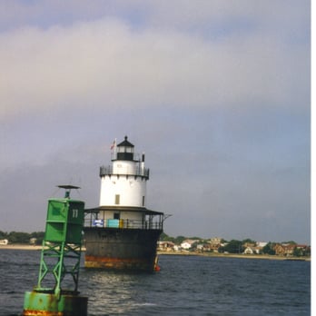 Bulter Flats Lighthouse - Don't cut the buoy or trouble will find you - Landmarks & Historical Buildings Near Me - New Bedford, Massachusetts