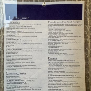 Linn's Restaurant - Linn's lunch menu - American Near Me - Cambria, California