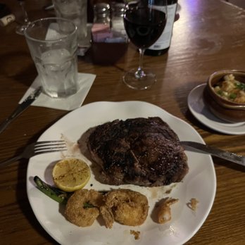 Perini Ranch Steakhouse - Ribeye steak and fried shrimp. - Steakhouses Near Me - Buffalo Gap, Texas Perini Ranch Steakhouse - Ribeye steak and fried shrimp. - Steakhouses Near Me - Buffalo Gap, Texas