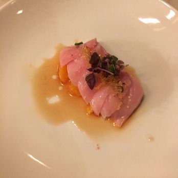 Uchi Dallas - Tuna with mandarin and orange relish - Japanese Near Me - Dallas, Texas
