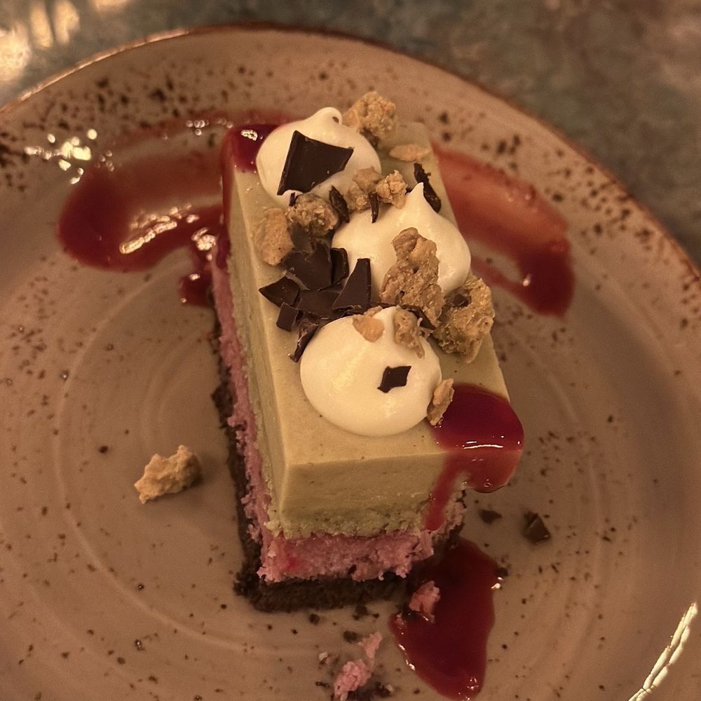 Magic Key Terrace - Magic Key Holder Dining - Spumoni Mousse Cake - Wine Bars Near Me - Anaheim, California