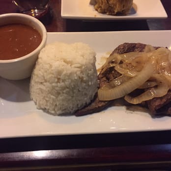 Vejigantes - Bistec encebollado - Puerto Rican Near Me - Boston, Massachusetts Vejigantes - Bistec encebollado - Puerto Rican Near Me - Boston, Massachusetts