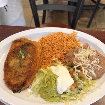 Ben Paca Mexican Grill - Chili relleno plate - Mexican Near Me - Bakersfield, California Ben Paca Mexican Grill - Chili relleno plate - Mexican Near Me - Bakersfield, California