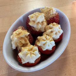 Cheesecake stuffed strawberries Cheesecake stuffed strawberries