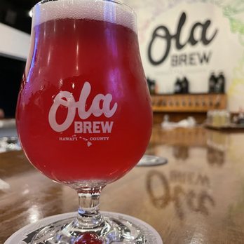 Ola Brew - Dragonfruit haze - Breweries Near Me - Kailua-kona, Hawaii Ola Brew - Dragonfruit haze - Breweries Near Me - Kailua-kona, Hawaii