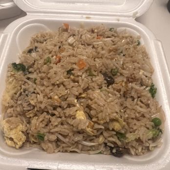 Dimsum King  & Seafood - Veggie Fried Rice w. Vegetable-Flavorful and cooked well - Dim Sum Near Me - Orlando, Florida