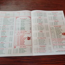 Hong Kong - Menu