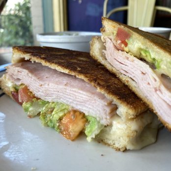 The Library - Ham and cheese panini - Coffee & Tea Near Me - Long Beach, California