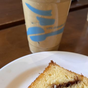 Caribou Coffee - Cinnamon Coffee Cake & Medium Iced Crafted Carmel Press - Coffee & Tea Near Me - Coon Rapids, Minnesota Caribou Coffee - Cinnamon Coffee Cake & Medium Iced Crafted Carmel Press - Coffee & Tea Near Me - Coon Rapids, Minnesota