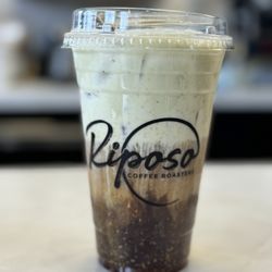 Riposo Coffee Roasters - Cold brew with pistachio cold foam - so good!!