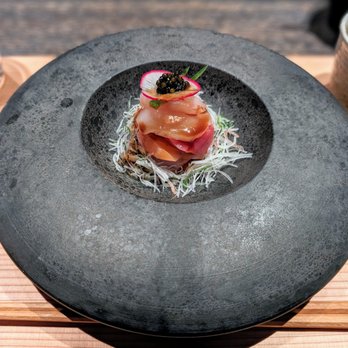 hakubai - a plate of food on a wooden table - Japanese Near Me - New York, New York hakubai - a plate of food on a wooden table - Japanese Near Me - New York, New York