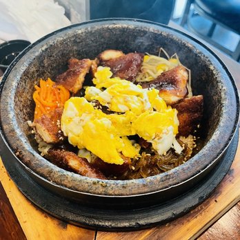 Burning Rice - Crispy chicken bowl - Korean Near Me - Frisco, Texas