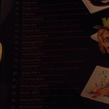 Sushi Mon - Sorry it's kinda dark in the place so my pictures didn't come out well but just showing the many options for the all you can eat - Sushi Bars Near Me - Midlothian, Virginia Sushi Mon - Sorry it's kinda dark in the place so my pictures didn't come out well but just showing the many options for the all you can eat - Sushi Bars Near Me - Midlothian, Virginia